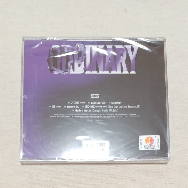 Stray Kids(ストレイキッズ)のフィリックス ODDINARY ジュエルケース 新品未開封 エンタメ/ホビーのCD(K-POP/アジア)の商品写真