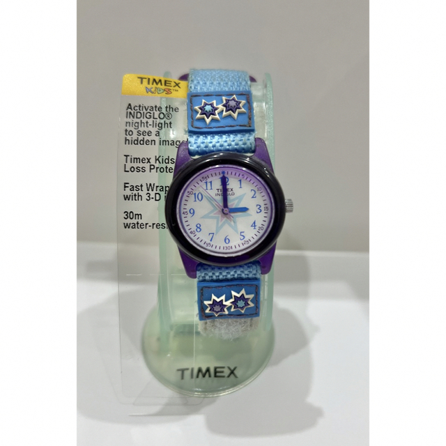 TIMEX(タイメックス)のTIMEX KIDS タイメックス キッズ レディース 腕時計 星柄 ブルー レディースのファッション小物(腕時計)の商品写真