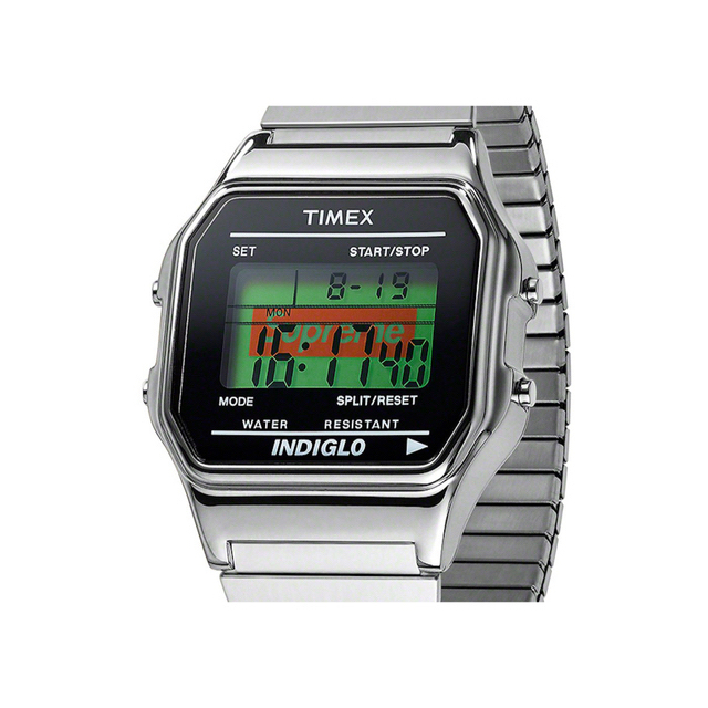 Supreme 2019FW Timex Digital Watch シルバー