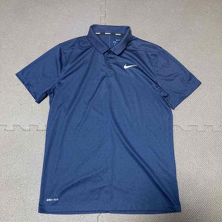 ナイキ(NIKE)のNIKE GOLF ポロシャツ　L ネイビー(ウエア)