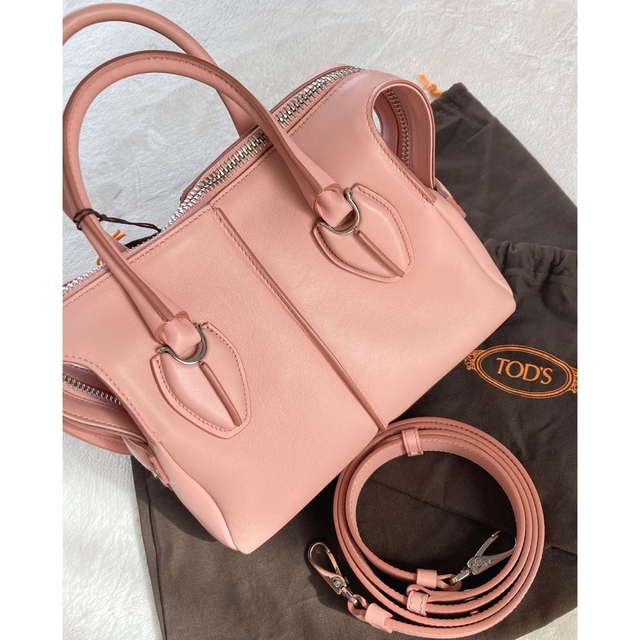 正規品】 TOD'S - 新品未使用 トッズ Dスタイル バック ピンク