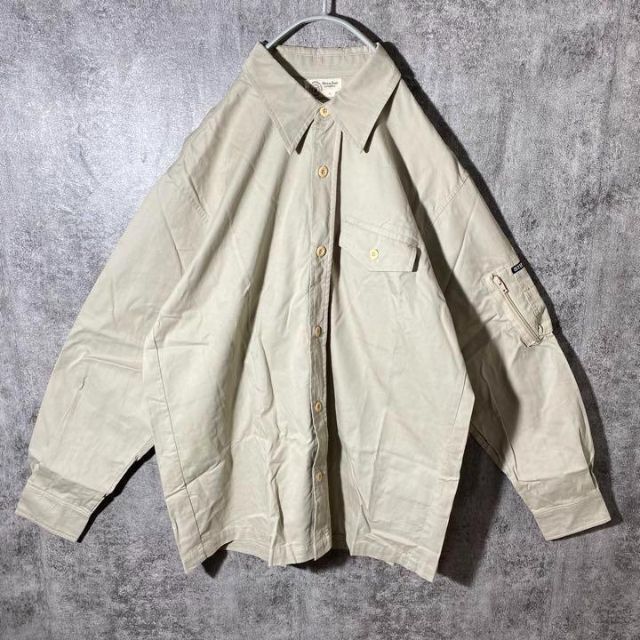 【激レア‼︎】【USA製】STUSSY◎90s アーミーロゴ スウェット