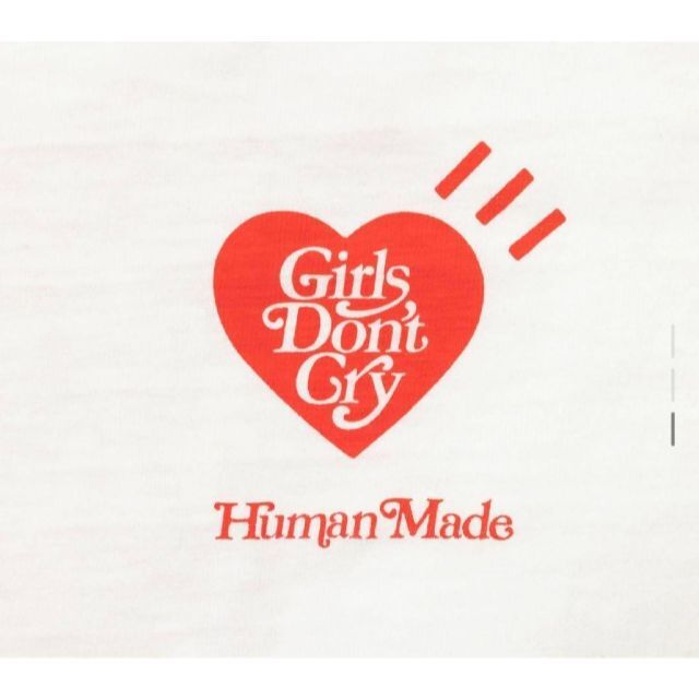HUMAN MADE(ヒューマンメイド)のhuman made girls don't cry Tシャツ M ホワイト メンズのトップス(Tシャツ/カットソー(半袖/袖なし))の商品写真