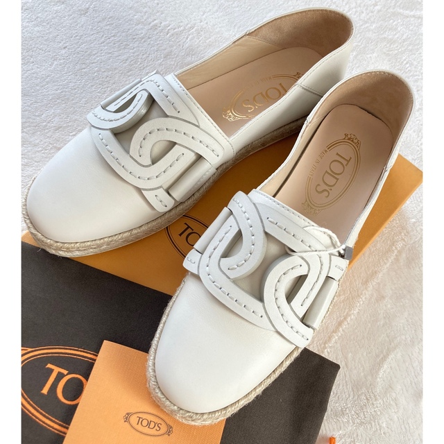 超お買い得!】 TOD'S 新品未使用 トッズ エスパドリーユ 36
