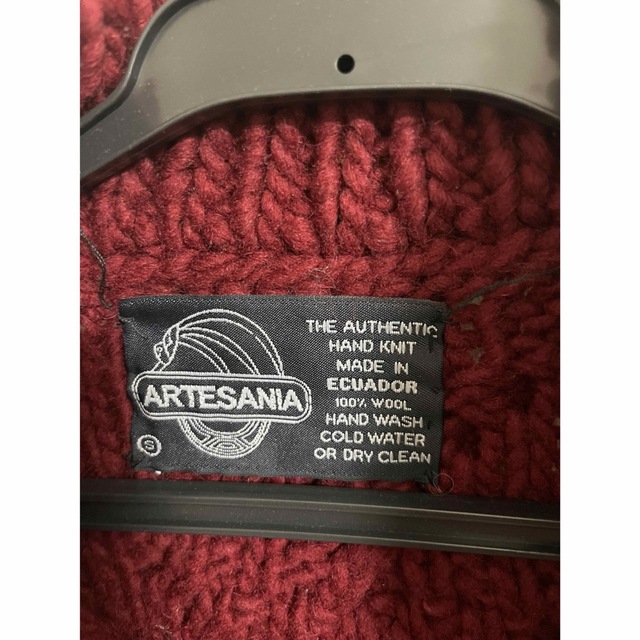 artesania エクアドル製　ハンドニットです。 メンズのトップス(ニット/セーター)の商品写真
