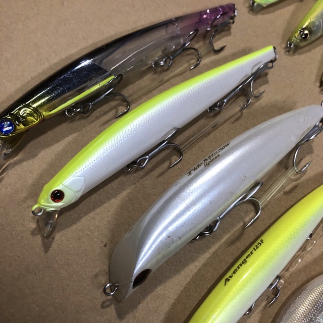 Megabass - シーバス用ルアー12点セット 未使用＆使用済 メガバスや