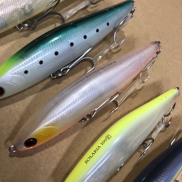 Megabass - シーバス用ルアー12点セット 未使用＆使用済 メガバスや