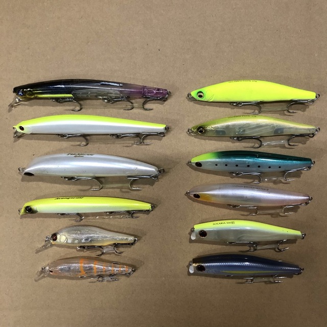 Megabass - シーバス用ルアー12点セット 未使用＆使用済 メガバスや