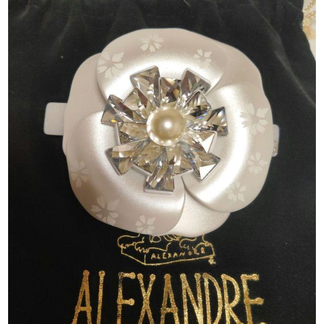 Alexandre de Paris - 美品 アレクサンドルドゥパリ バレッタ カメリア