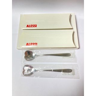 アレッシィ(ALESSI)の【新品】Alessi （アレッシイ） Big Love ハートスプーン2本(カトラリー/箸)