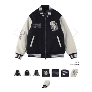 【WIND AND SEA】BBC × WDS VARSITY JACKET