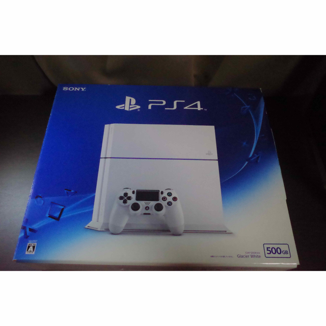 PlayStation4(プレイステーション4)のSONY PlayStation4 CUH-1200A （500GB） エンタメ/ホビーのゲームソフト/ゲーム機本体(家庭用ゲーム機本体)の商品写真