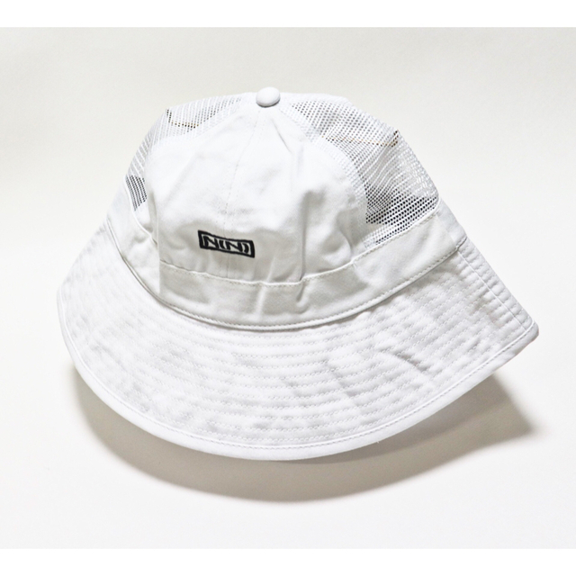 NUMBER (N)INE - 《ナンバーナイン》新品 ロゴ刺繍 メトロハット 白