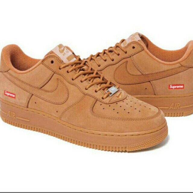 Supreme Nike Air Force 1 Wheat