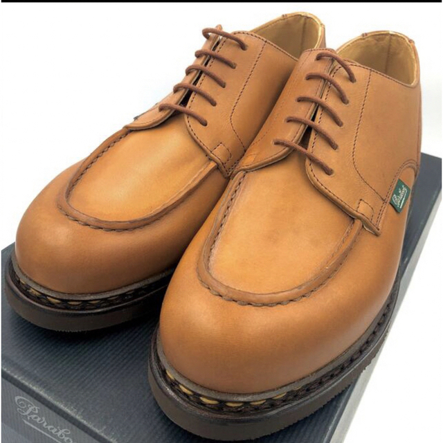 Paraboot(パラブーツ)のパラブーツ シャンボード ゴールド UK6.5 25.5センチ相当 メンズの靴/シューズ(ドレス/ビジネス)の商品写真