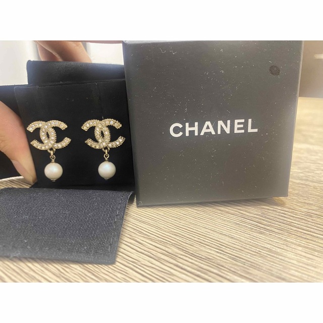 CHANEL(シャネル)のシャネル　パールピアス レディースのアクセサリー(ピアス)の商品写真