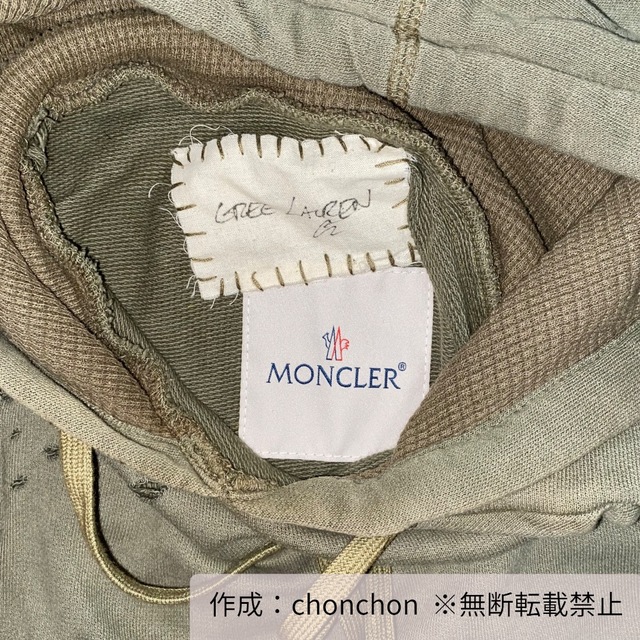 Moncler × Greg Lauren  モンクレール　グレッグローレン メンズのトップス(パーカー)の商品写真