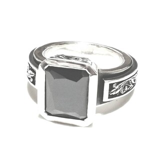ブランド刻印　シルバー925　唐草　クラシカル　デザイン　シルバーリング　指輪(リング(指輪))