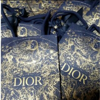 ディオール(Dior)のディオール クリスマス 小ショッパー(ショップ袋)