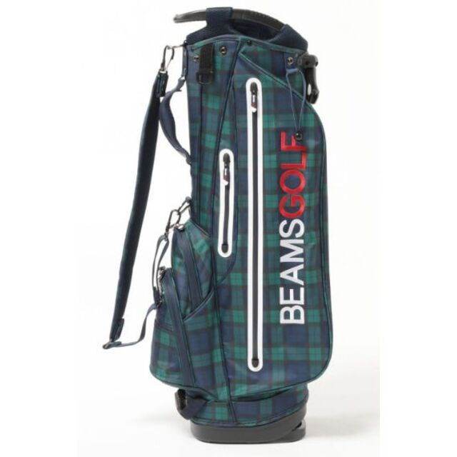 BEAMS(ビームス)のBEAMS GOLF /スタンド キャディバッグ　ブラックウォッチ■ スポーツ/アウトドアのゴルフ(バッグ)の商品写真