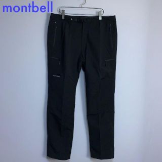 モンベル(mont bell)の未使用品 モンベル mont-bell サウナスリムパンツ XXL 黒 ブラック(登山用品)