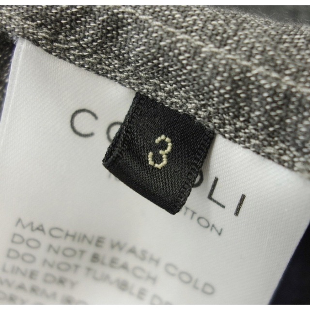 COMOLI(コモリ)のcomoli ヨリ杢ジャケット コットン 22SS サイズ3 メンズのトップス(シャツ)の商品写真