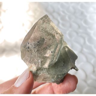 インド マニハール産 ヒマラヤ水晶 クォーツ ルチル 虹入り 原石 鉱物(その他)