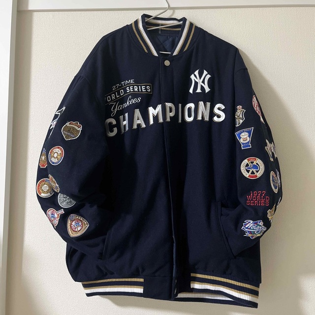 JH Design YANKEES WORLD SERIES JACKET