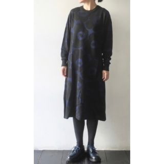 マリメッコ(marimekko)のマリメッコ marimekko ウニッコ ニット ワンピース(ひざ丈ワンピース)