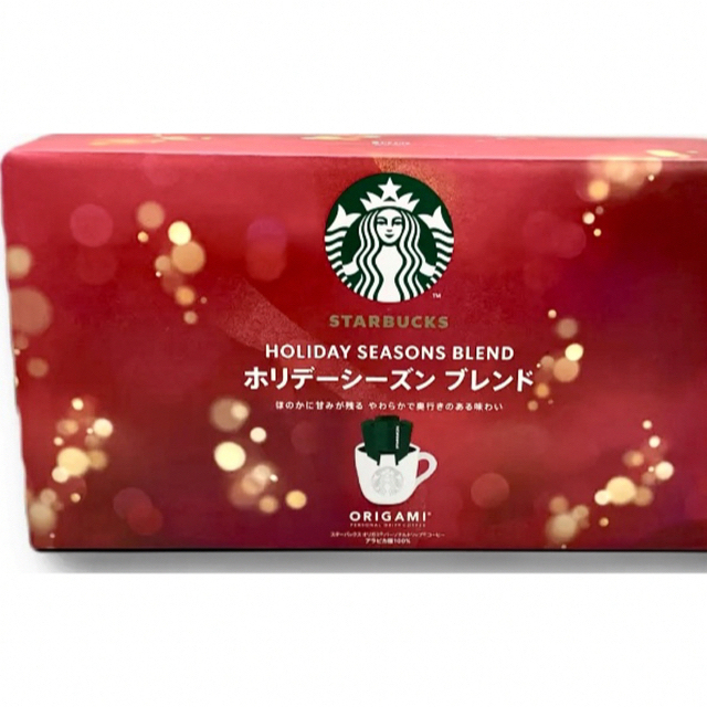 Starbucks(スターバックス)のスター　バックス　ホリデー　ドリップコーヒー　10袋 食品/飲料/酒の飲料(コーヒー)の商品写真