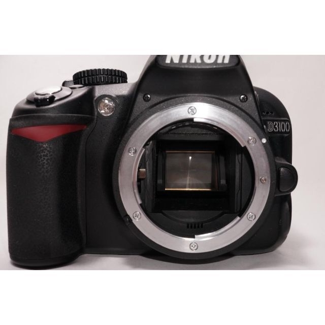 Nikon D3100 一眼レフカメラ バッテリー2個付 初心者向けガイド機能