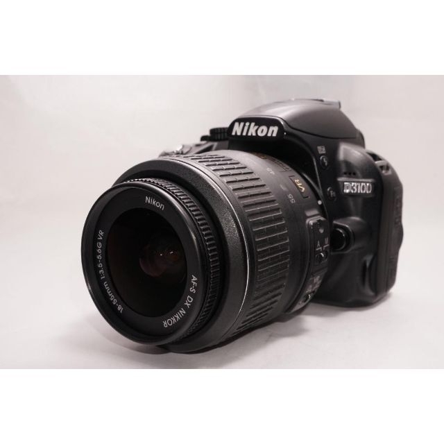 Nikon D3100 一眼レフカメラ バッテリー２個付 初心者向けガイド機能