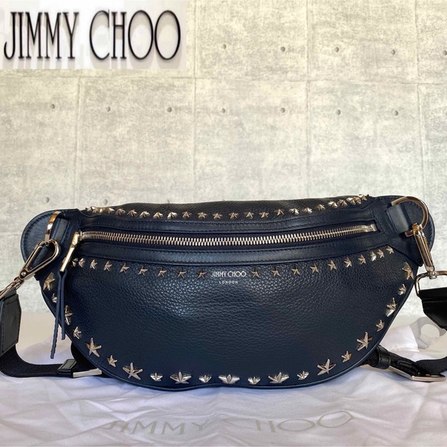 ジミーチュウ☆York☆ボディバック☆used ☆JIMMY CHOO - ボディーバッグ