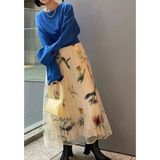 Ameri VINTAGE - SOFIA ORGANZA LAYERED SKIRT M アメリ AMERIの通販
