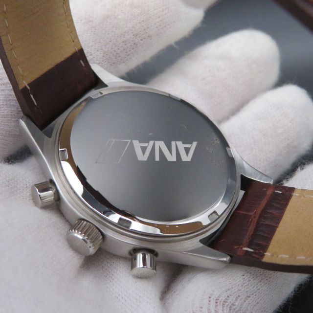 nano・universe(ナノユニバース)のnano･universe × ANA クロノグラフ 腕時計 デイト  メンズの時計(腕時計(アナログ))の商品写真