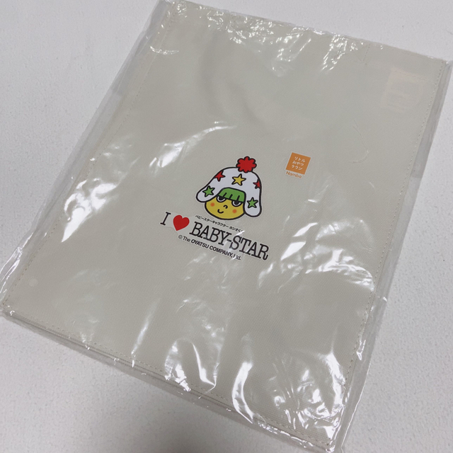 新品 未開封ベビースター ラーメン限定トートバッグ　エコバッグ バッグ エンタメ/ホビーのエンタメ その他(その他)の商品写真