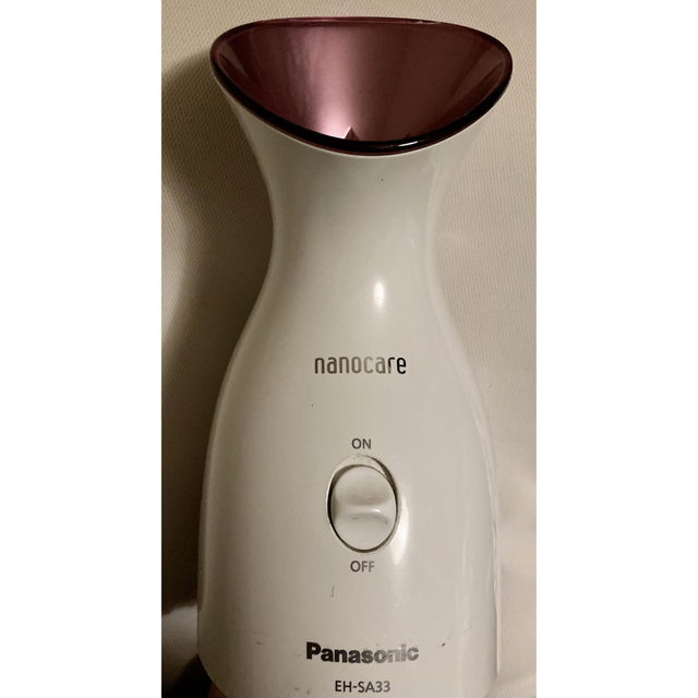 Panasonic(パナソニック)のパナソニック　ナノケア　スチーマー　EH-SA33 eh-sa33 ピンク スマホ/家電/カメラの美容/健康(フェイスケア/美顔器)の商品写真