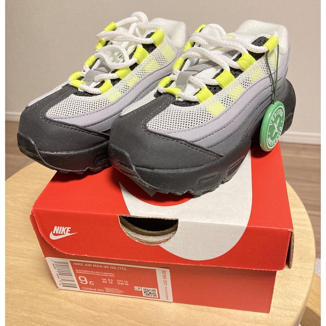 NIKE(ナイキ)の15cm  NIKE AIR MAX 95 OG(TD) キッズ/ベビー/マタニティのキッズ靴/シューズ(15cm~)(スニーカー)の商品写真