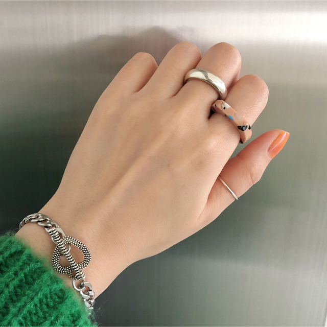 Celluloid ring レディースのアクセサリー(リング(指輪))の商品写真