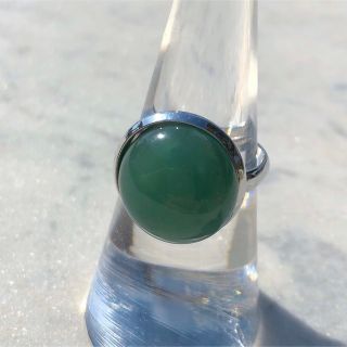 Stone ring / green ①(リング(指輪))