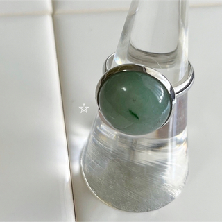 Stone ring / green ②(リング(指輪))