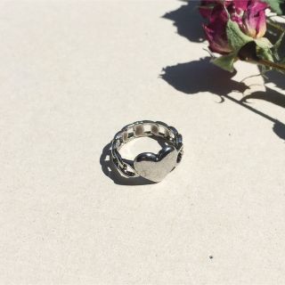 Heart chain ring(リング(指輪))