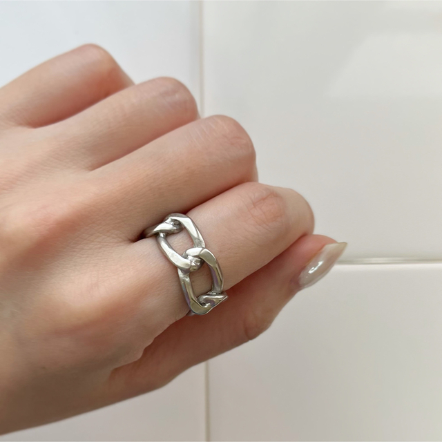 Chain ring レディースのアクセサリー(リング(指輪))の商品写真