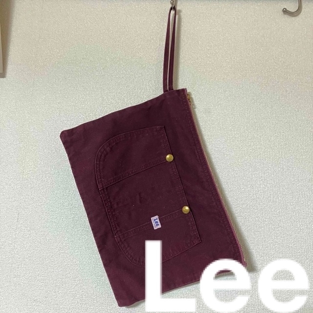 Lee(リー)の【美品】 【Lee】 リー / デニム生地 / クラッチバッグ レディースのバッグ(クラッチバッグ)の商品写真