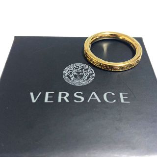 ヴェルサーチ(VERSACE)のversace エングレイブド グリークキー リング(リング(指輪))