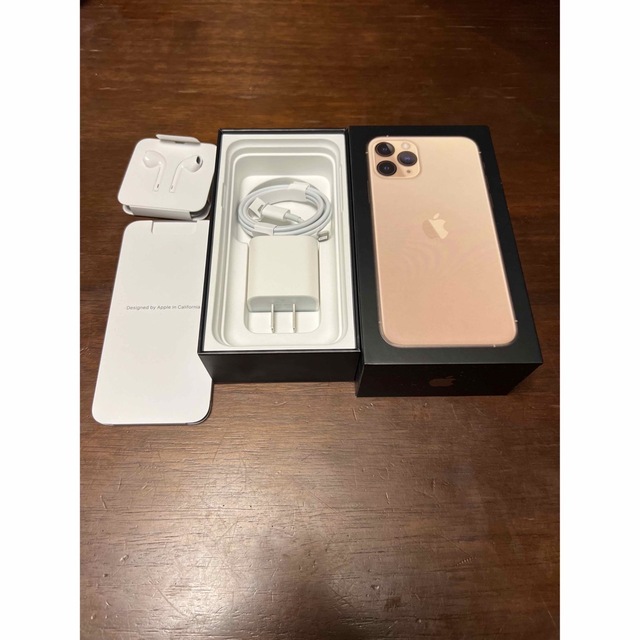 【美品】アップル iPhone11 Pro 64GB ゴールド