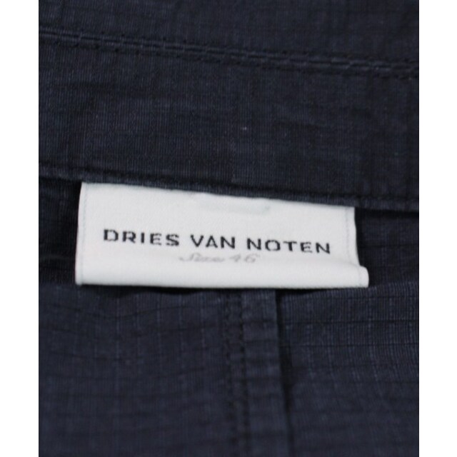 DRIES VAN NOTEN(ドリスヴァンノッテン)のDRIES VAN NOTEN カジュアルジャケット 46(M位) 紺 【古着】【中古】 メンズのジャケット/アウター(テーラードジャケット)の商品写真