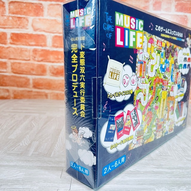 ソフトパープル THE GAME OF MUSIC LIFE 双六 すごろく GLAY - 通販