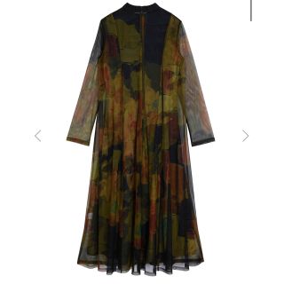 アメリヴィンテージ(Ameri VINTAGE)のアメリ　ameri UND GYPSUM ART DRESS 新品未使用(ロングワンピース/マキシワンピース)