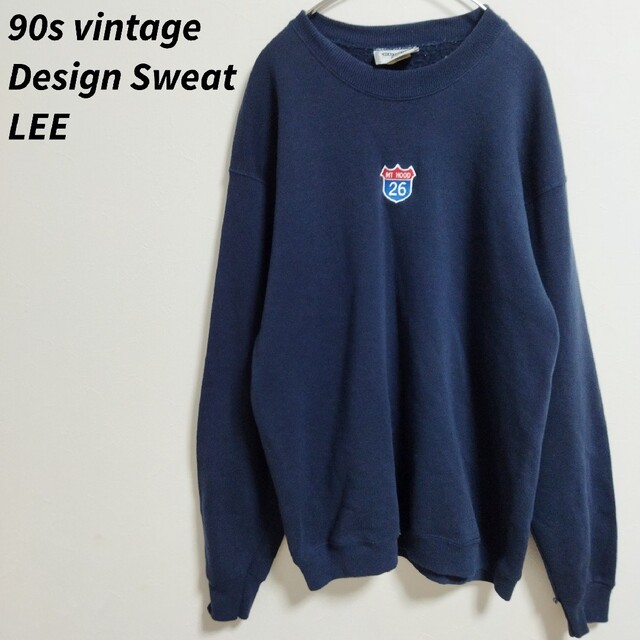 90s vintage LEE　リー　トレーナー　USA製 Made in US